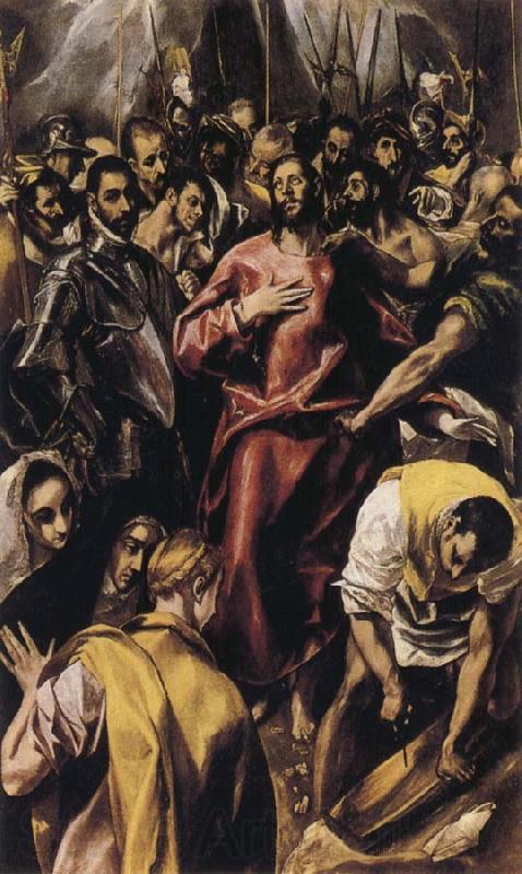 El Greco The Despoiling of Christ